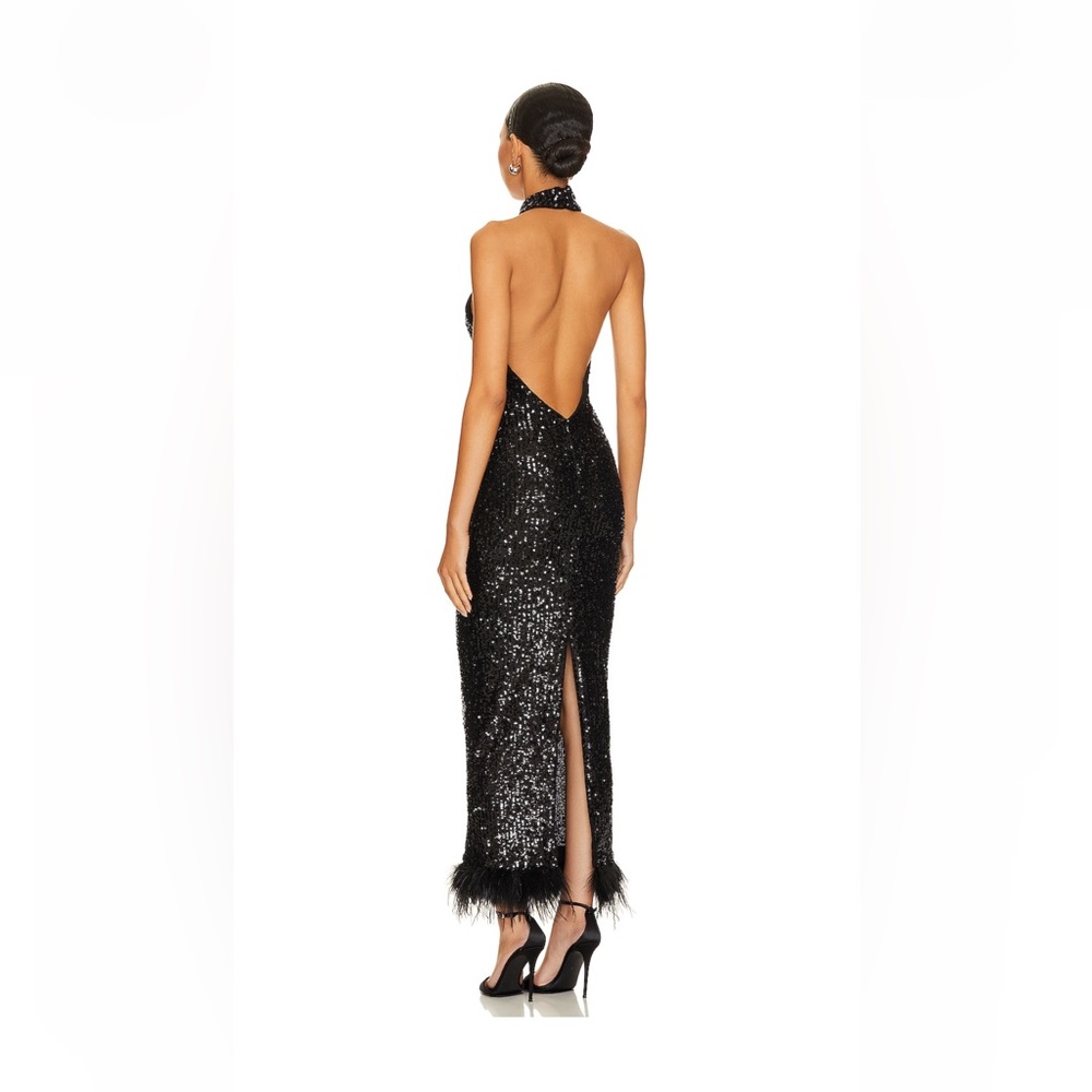NBD Jayne Maxi Dress in Black - Picture 2 of 7